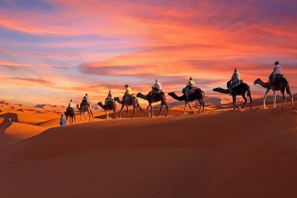 Viaje de 8 Días desde Marrakech al Desierto, Fez y Tánger