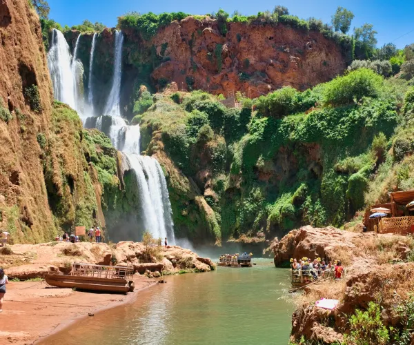 Excursión de un día desde Marrakech a las Cascadas de Ouzoud